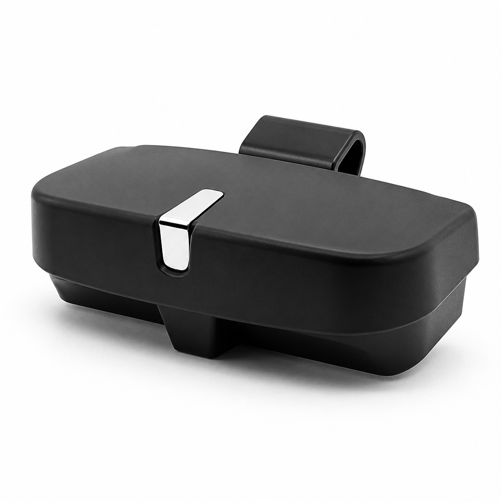 Sun Visor Sunglasses Case | Hard Case with Card Slot