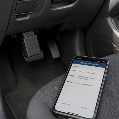 Bluetooth OBD2 Scanner | Check Engine Code Reader