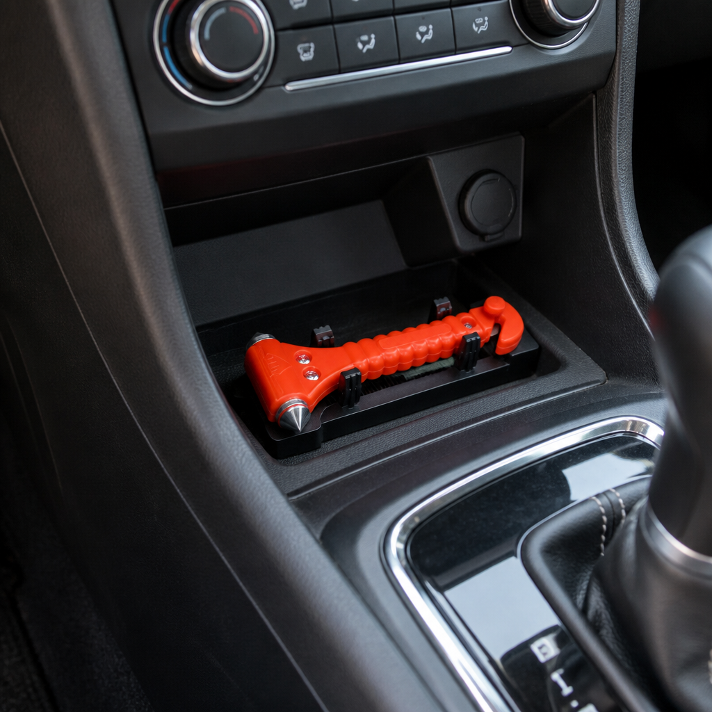 Seatbelt Cutter and Window Breaker | Mounted Escape Tool