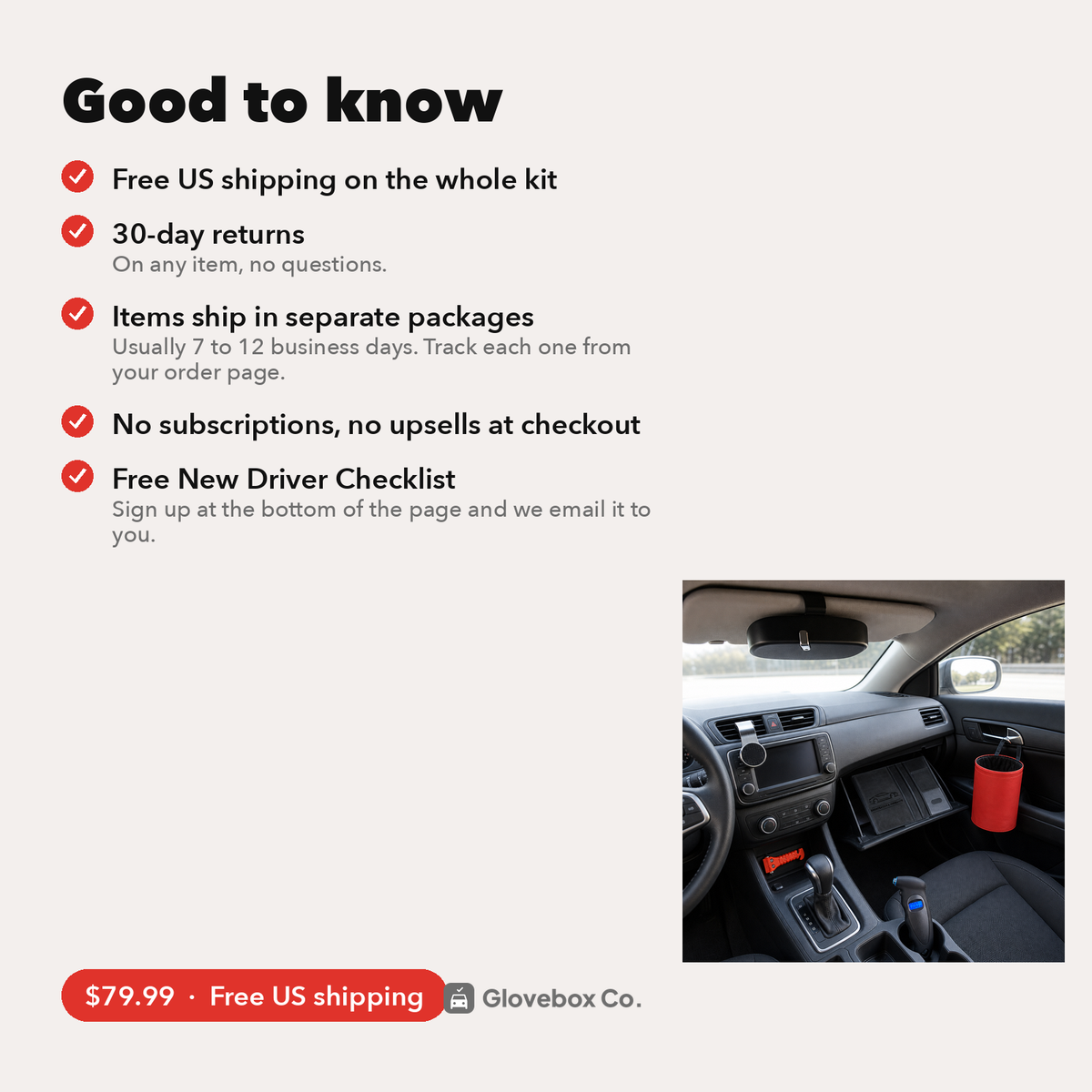 New Driver Kit | 6 Day-One Car Essentials